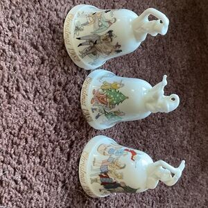 Noritake Festive Porcelain Bell Set